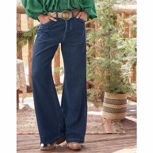 Sundance Greta Wide-Leg Denim Trouser